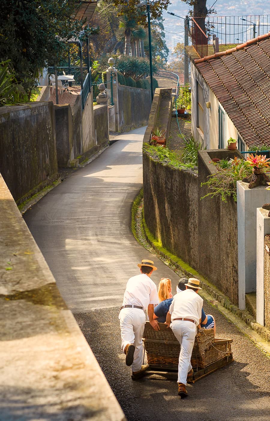 funchal-schlittenfahrt | Madeira